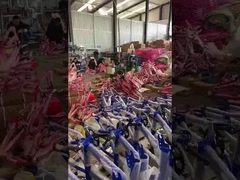 싱글 스피드 어린이의 가벼운 균형 자전거 3-6 년 된 밀어 자전거 페달이 없습니다